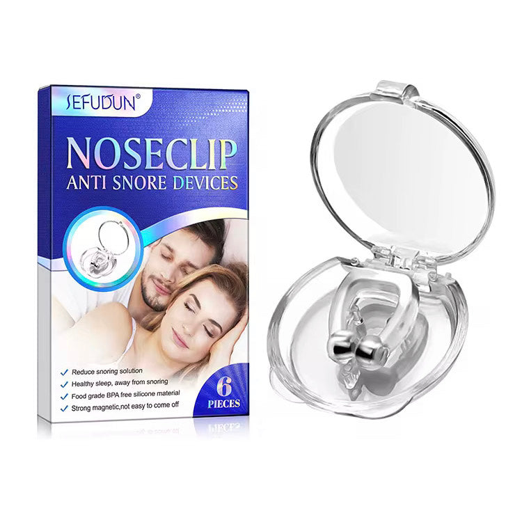 NoseClip™ – Solution anti-ronflement – 6 pièces